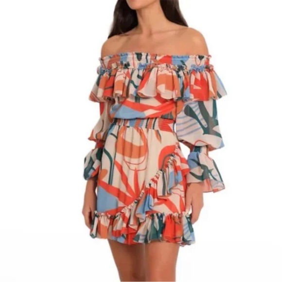PatBO Dresses & Skirts - 🎉HP🎉 NEW PatBO Rio Off the shoulder Dress NWT